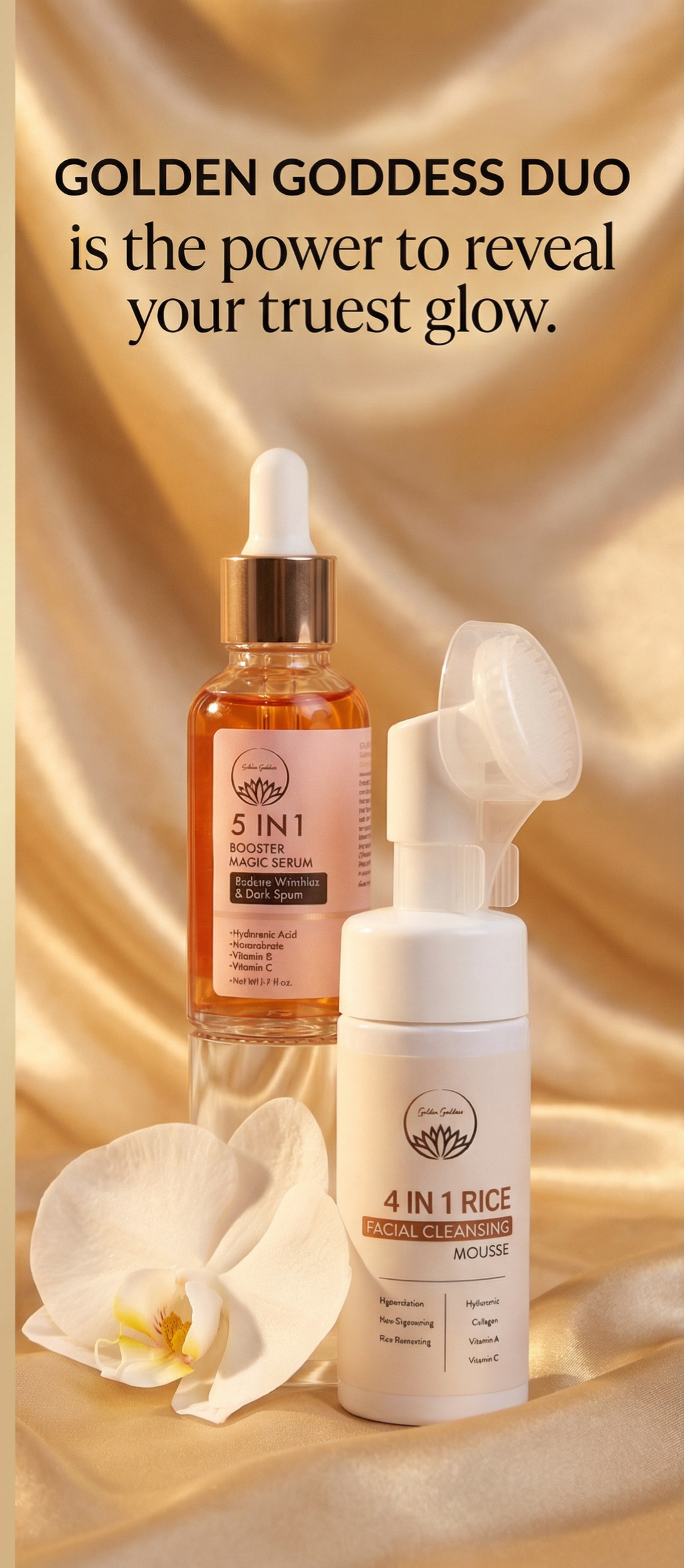 Combo deal serum + cleanser
